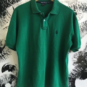 Men’s Green Nautica Polo